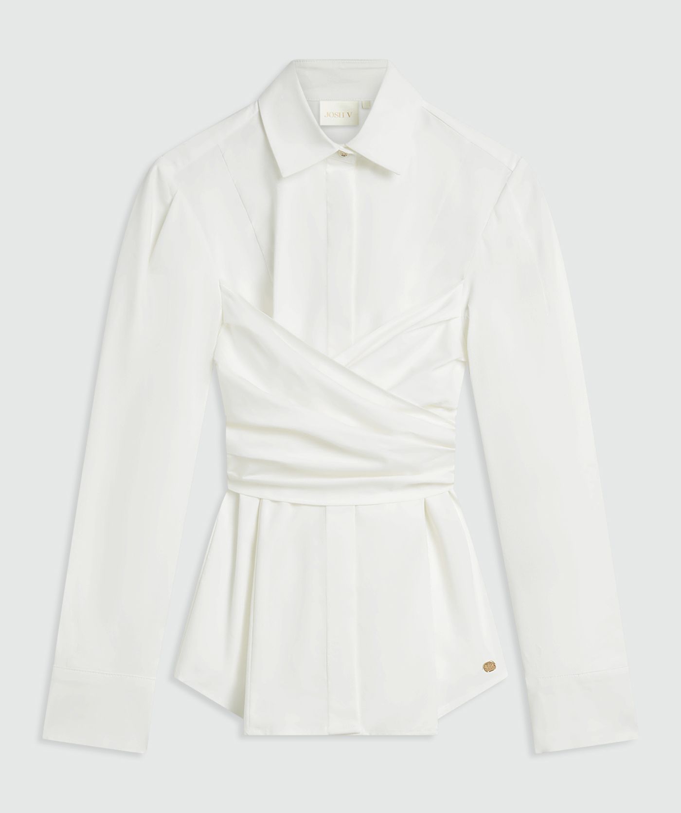 JV-LUANN fitted blouse - off white