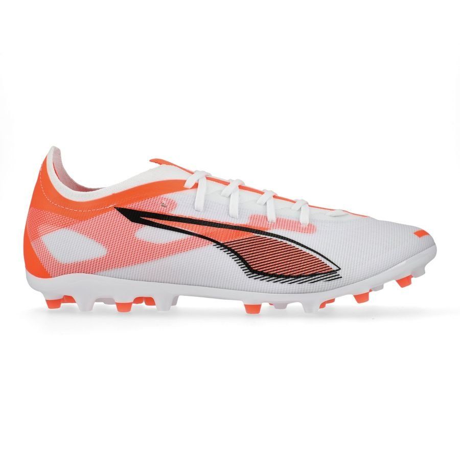 PUMA Ultra 5 Match MG Unlimited - Blanc/Noir/Glowing Red