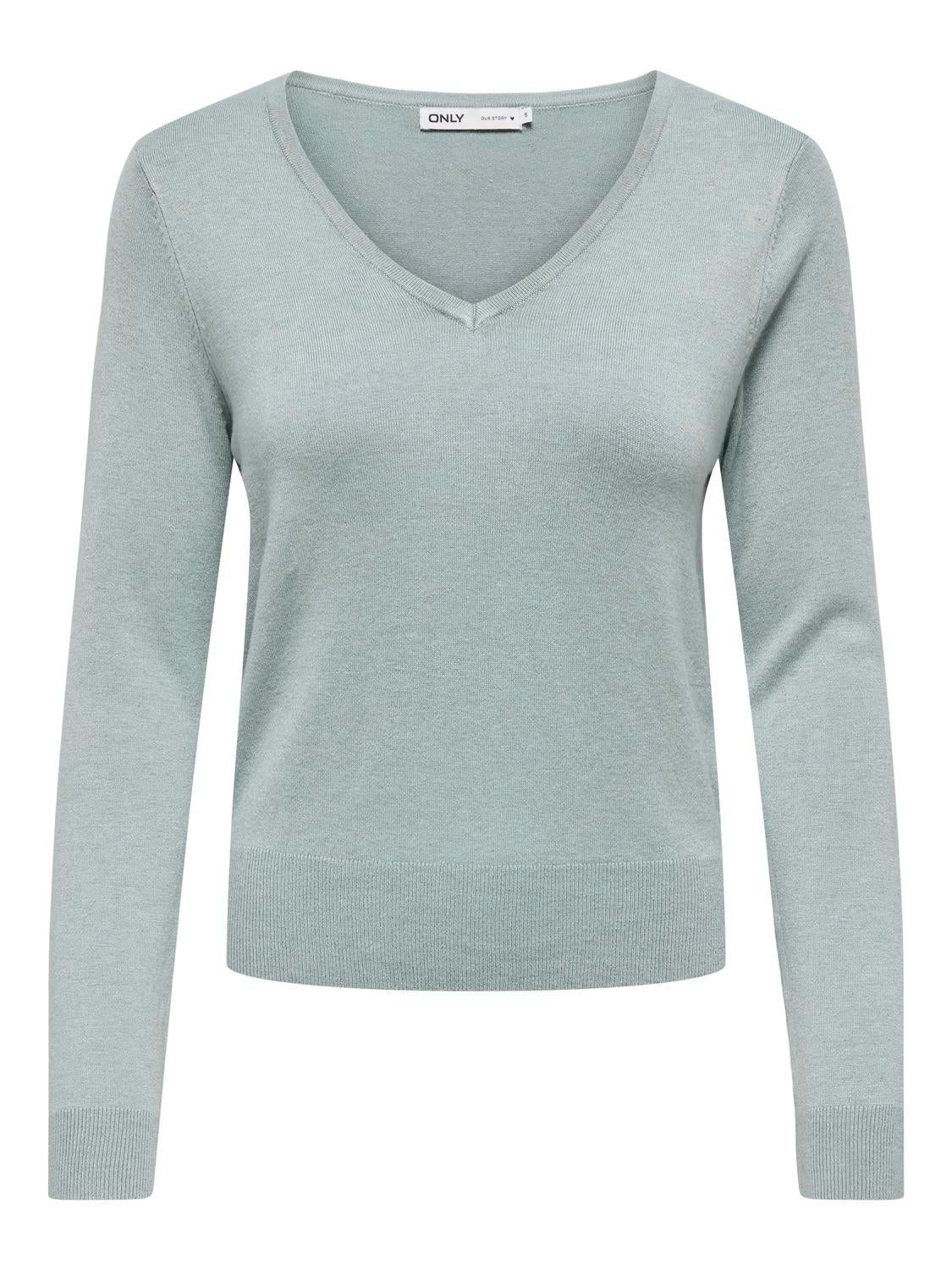 ONLVENICE Strickpullover Gray Mist