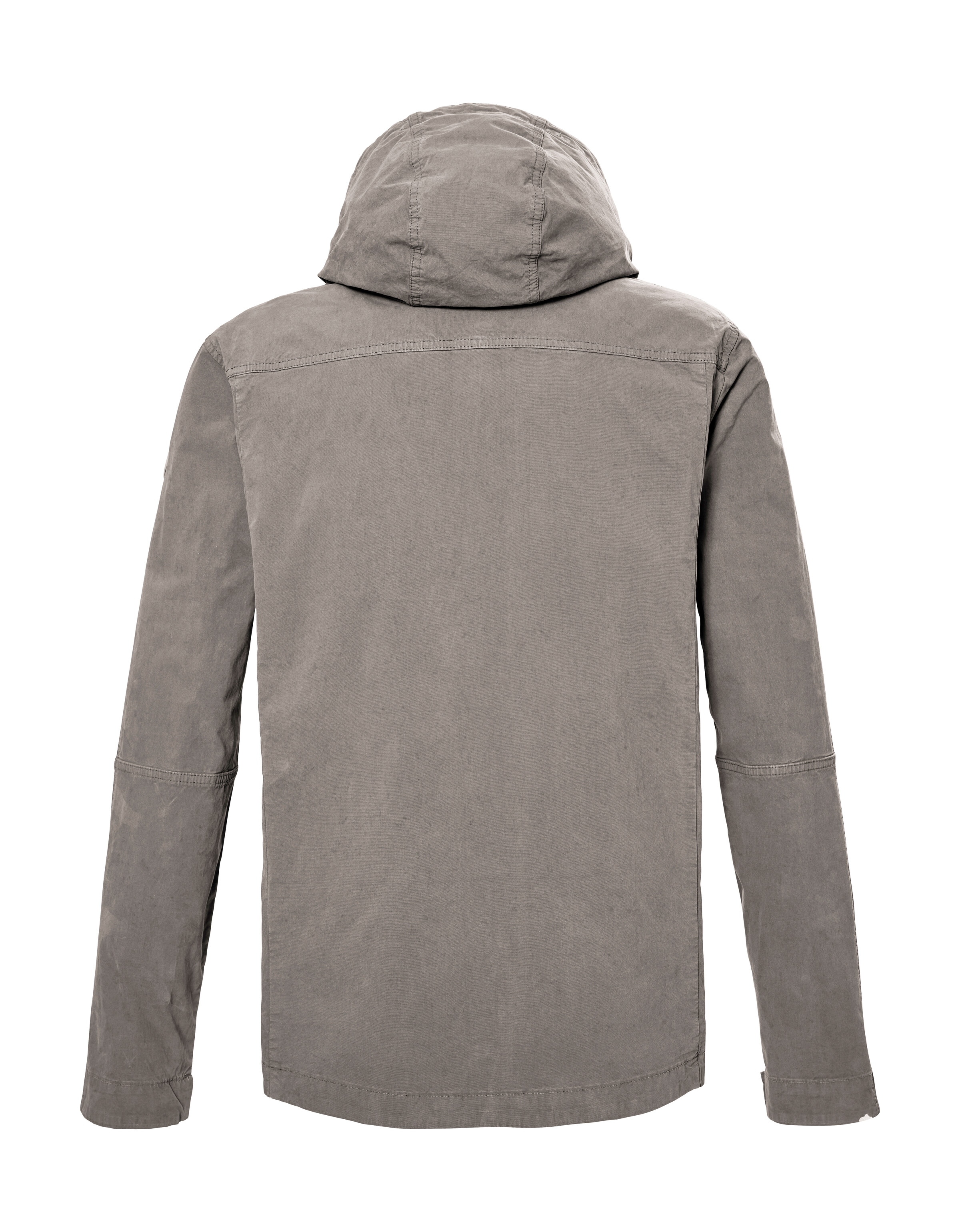 G.I.G.A. DX by killtec Funktionsjacke »GS 16 MN JCKT GOTS« Bio-Baumwolle, Peach Finish, verstellbare Ärmel, regulierbare Kapuze