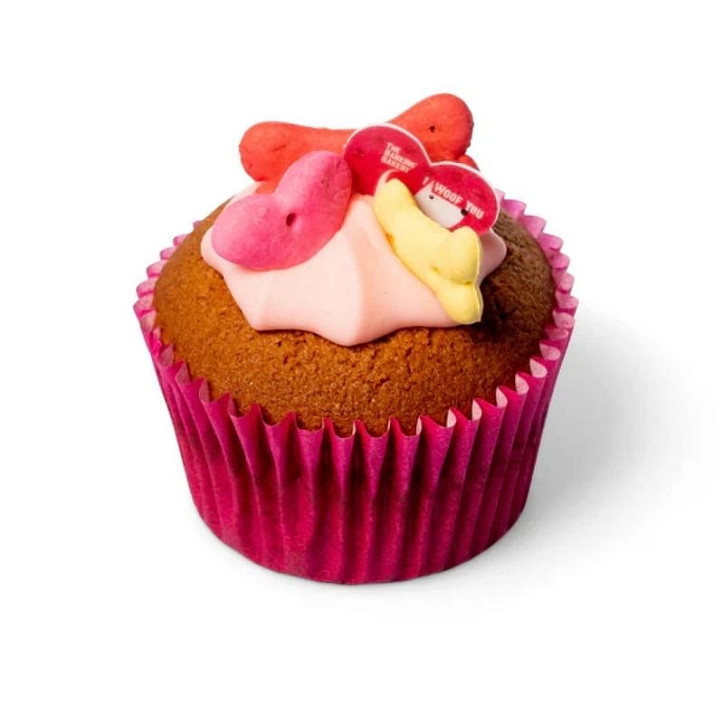 The Barking Bakery 'I Woof You...Woofin' Valentijn Muffin 1 stuks Hond | 20302