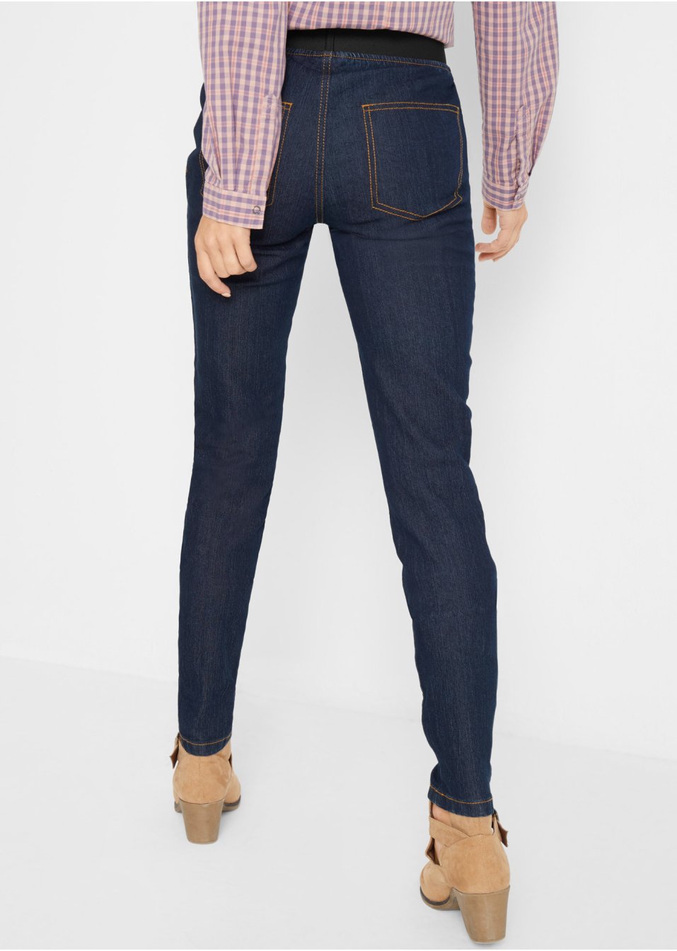 Lot de 2 leggings en jean confort-stretch