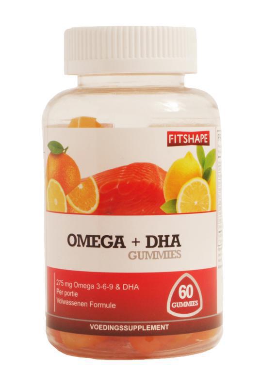 Fitshape Omega + DHA Gummies 60st