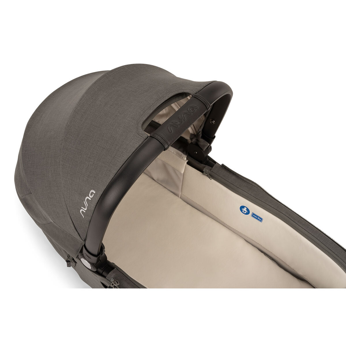 Nuna Nuna DEMI™ next Kinderwagen Granite 3in1 Set inkl. faltbare Babywanne und Babyschale Pipa Next i-Size Caviar/Handle Chocolate Kollektion 2024