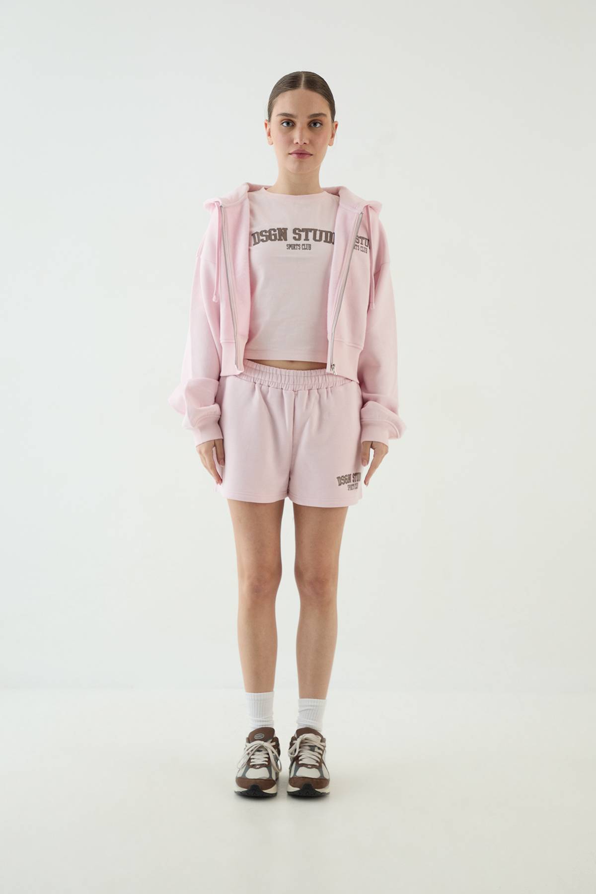 Short De Jogging Coupe Ample Avec Appliqué Dsgn Studio
