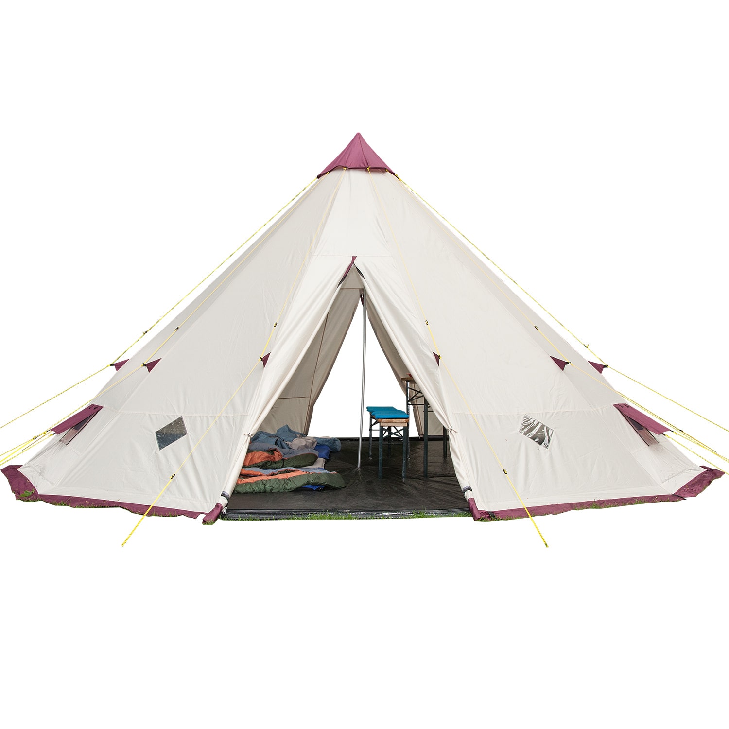 Skandika Tipi Kota 550 Protect Groepstent - Beige