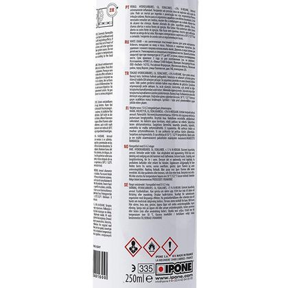 Graisse chaine Ipone CARELINE WHITE CHAIN ROAD 250 ML Universel