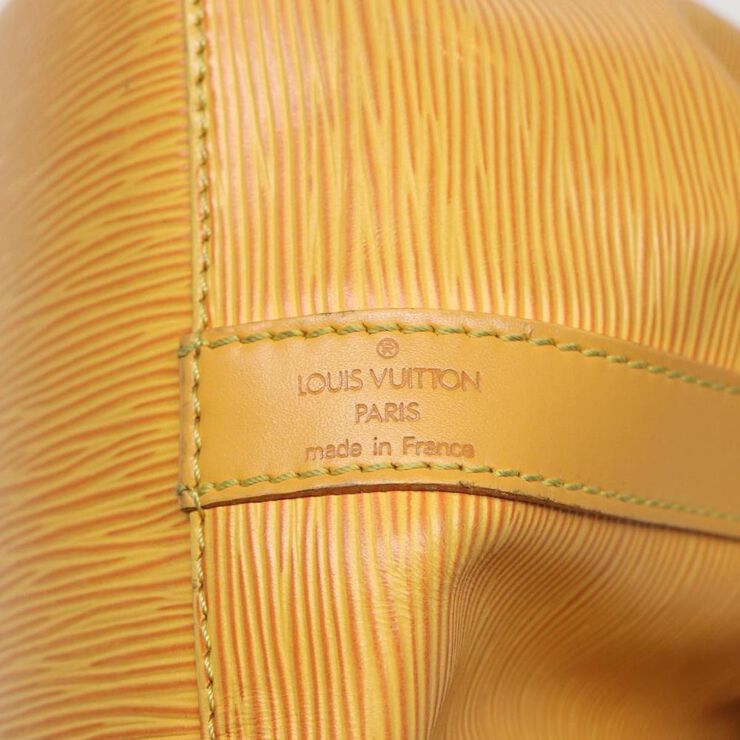 Louis Vuitton Vintage Louis Vuitton Noe Yellow