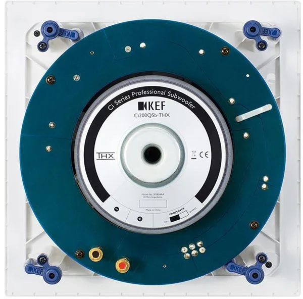 KEF Ci 200QSb THX Caissons de basses encastrables