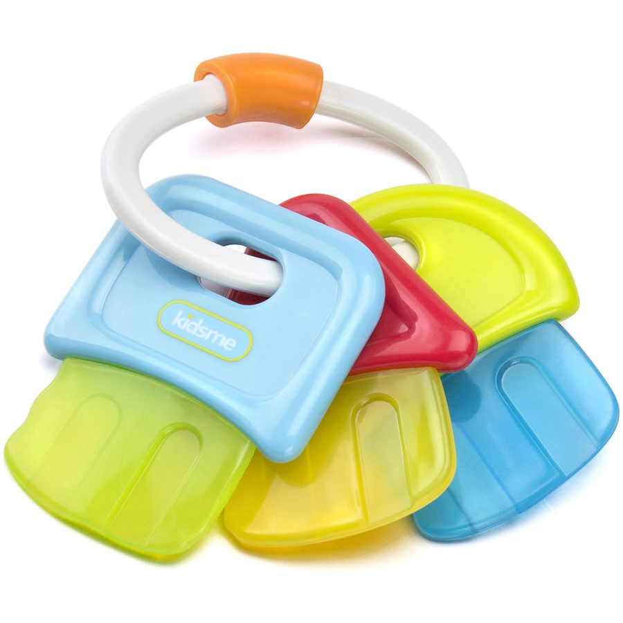 kidsme Beißring Schlüssel, bunt