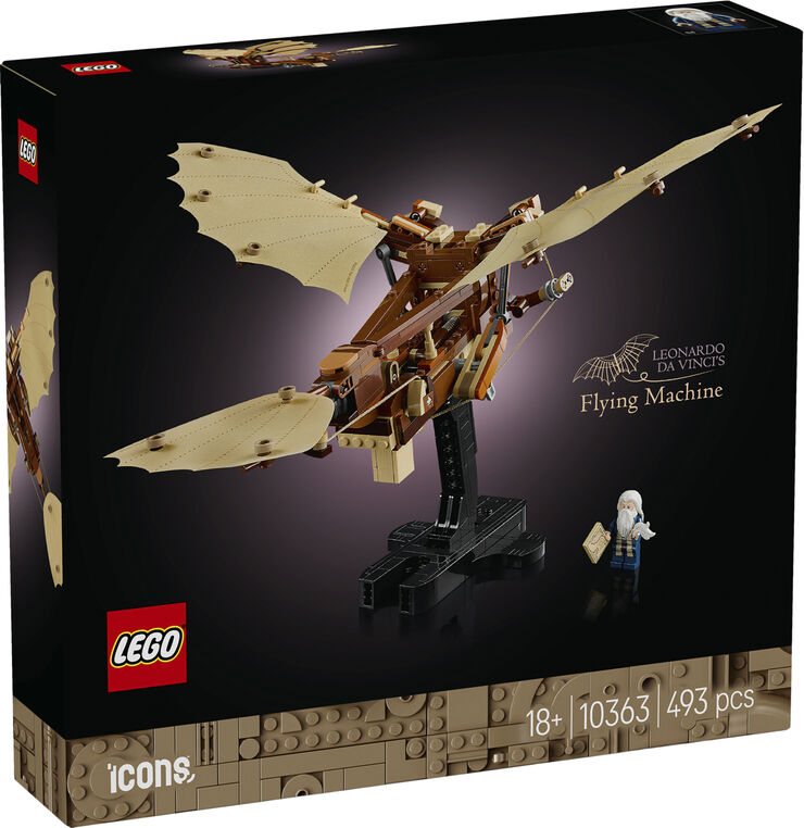 Legetøj Leonardo da Vincis flyvemaskine