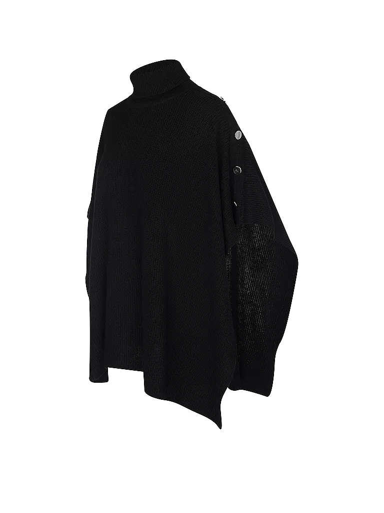 BOSS Cape - Poncho LAVINIA schwarz