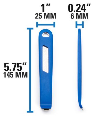 Démonte-Pneus ParkTool TL-6.3 Acier 5'' Bleu