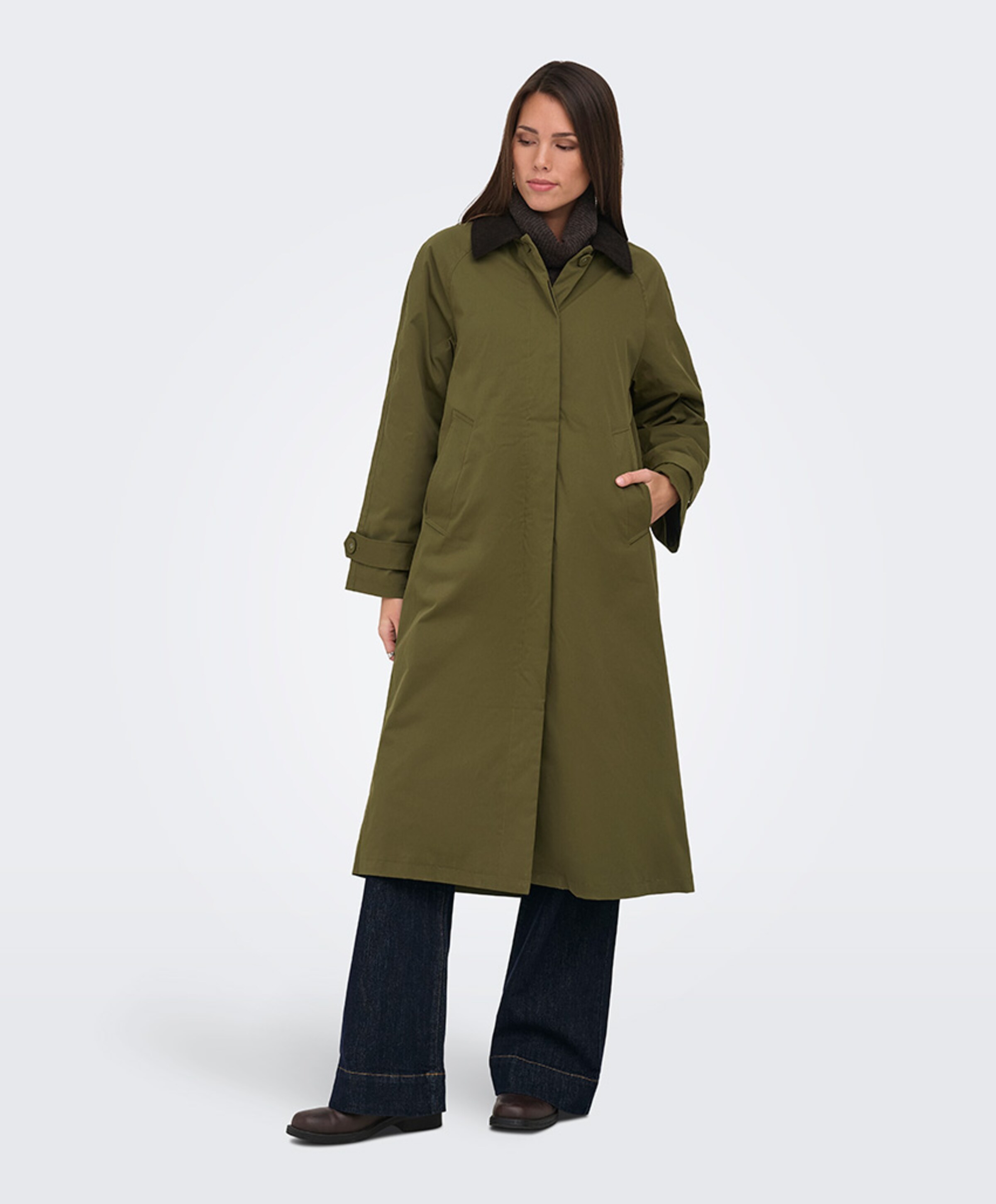 Only Dames jas groen