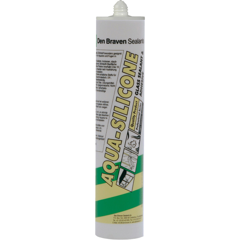 Zwaluw siliconenkit aqua Transparant 310ml
