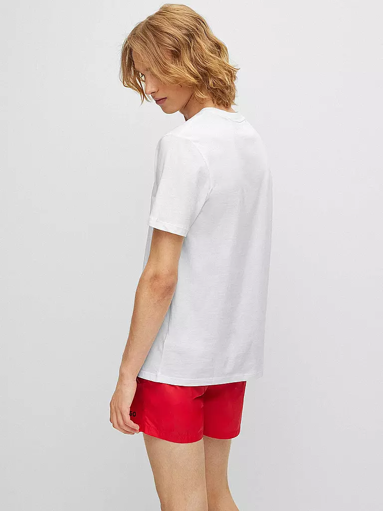 HUGO T-Shirt DULIVIO weiss