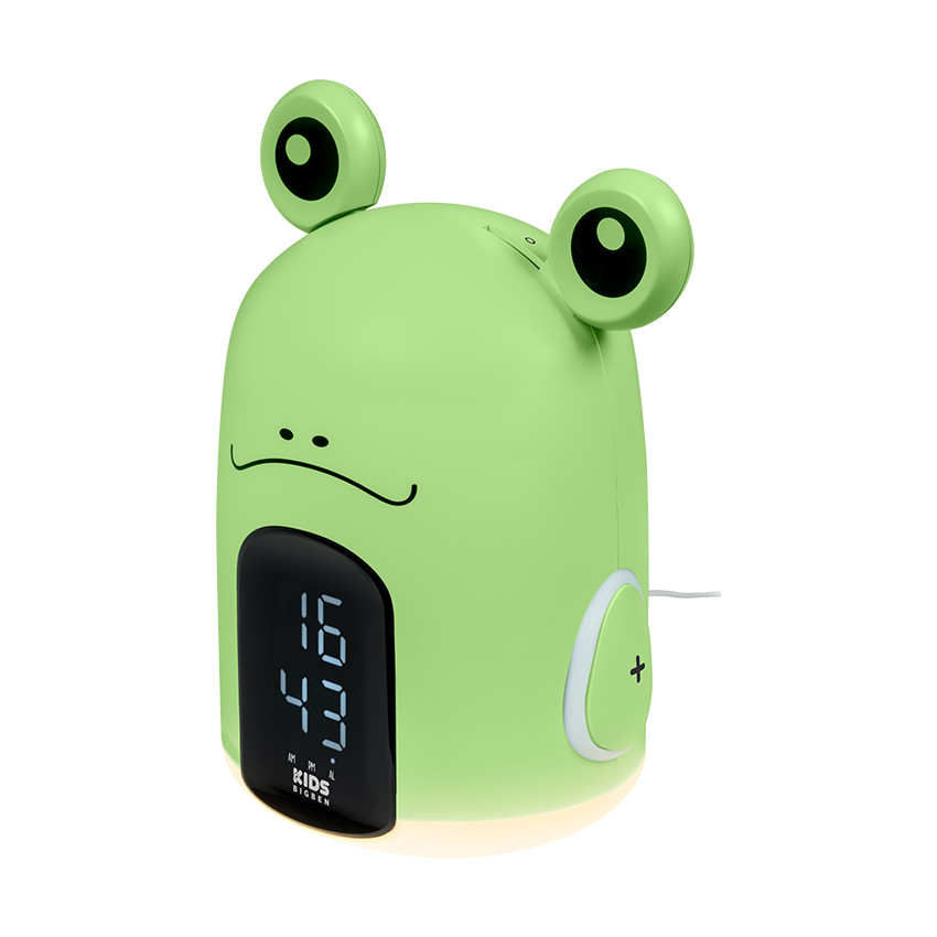 Réveil & veilleuse interactive Trevor la grenouille