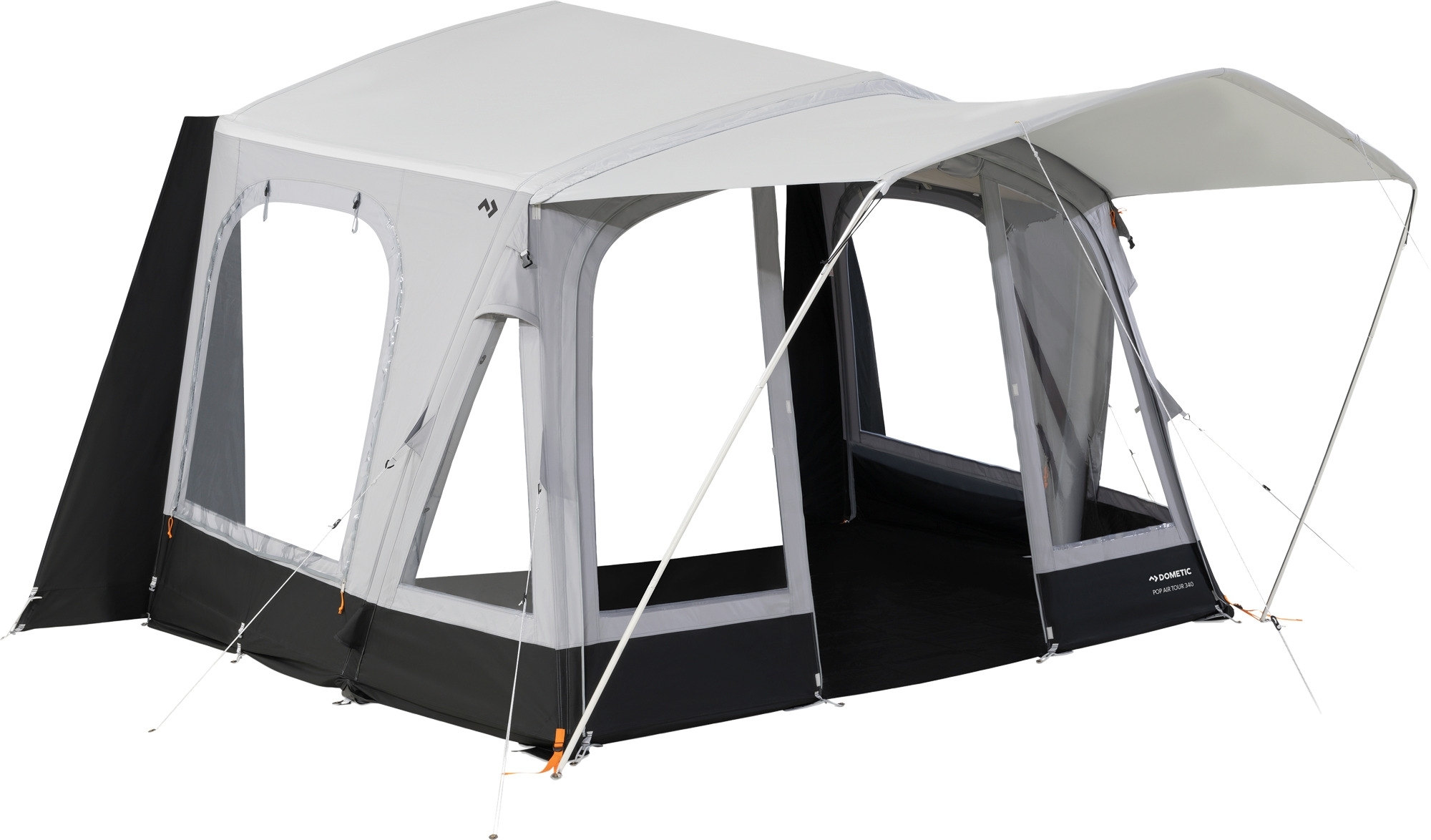 Dometic Pop AIR Tour 340 aufblasbares Vorzelt mit Vordach für Eriba Wohnwagen 3,4 m