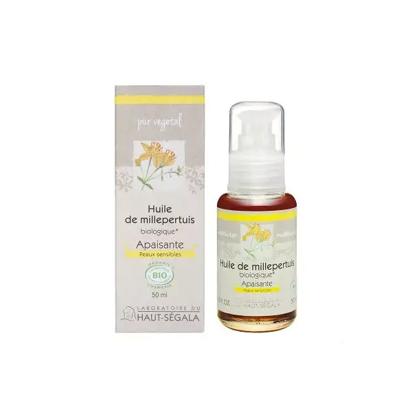 Óleo vegetal orgânico de erva-de-são-joão Haut-Ségala 50ml