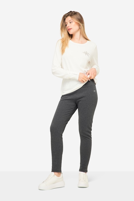 Leggings, Teddy-Futter, extra warm, High Waist