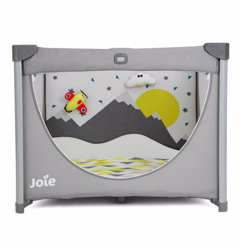 PARC FILET CHEER LITTLE EXPLORER - Blanc/Gris/Jaune