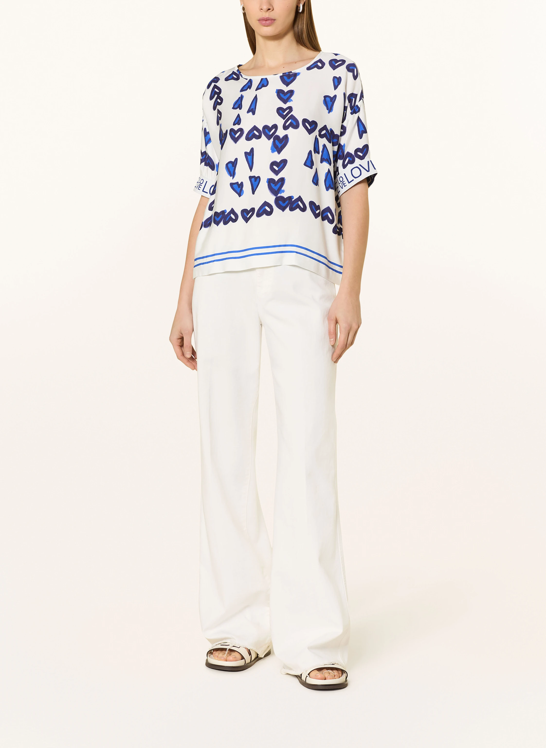 Emily VAN DEN BERGH Blusenshirt aus Satin