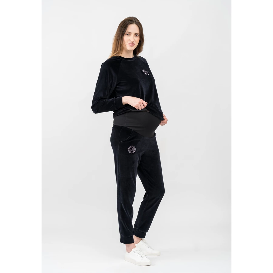 Cool Mama Umstandshosen Basic SCHWARZ
