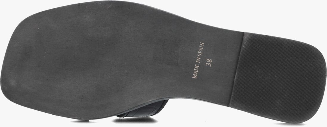zwarte notre-v slippers as-16221