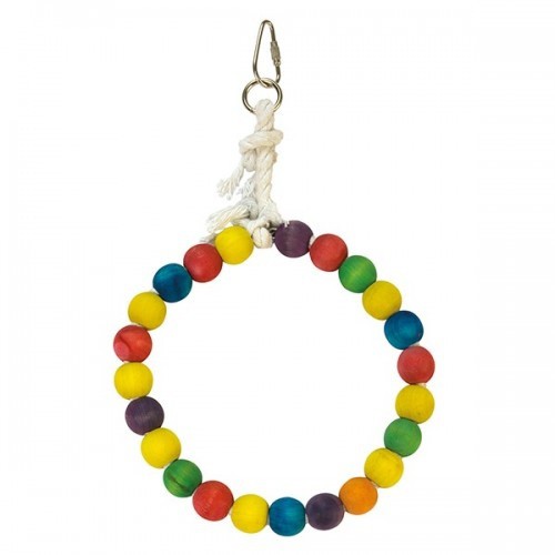 Aro de bolas multicoloridas