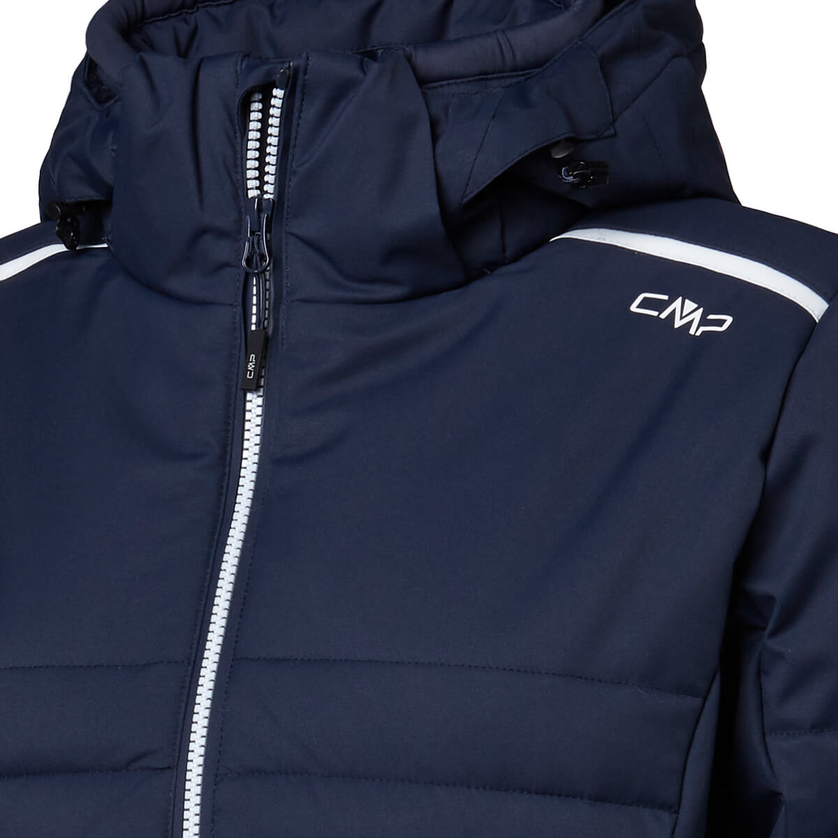 CMP Zip Hood Softshell Skijakke Dame