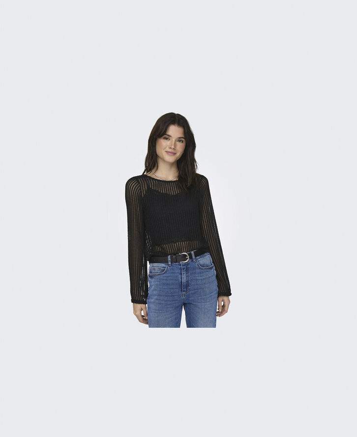 ONLY ONLTRACY L/S TOP JRS Sort