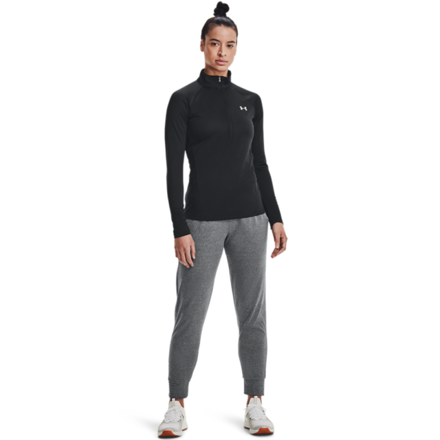 Under Armour Tech 1\2 Zip - Solid Black