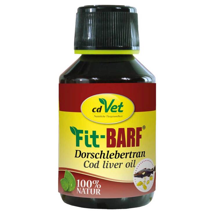 Fit-Barf Dorschlebertran vet. (für Tiere), 100 ml