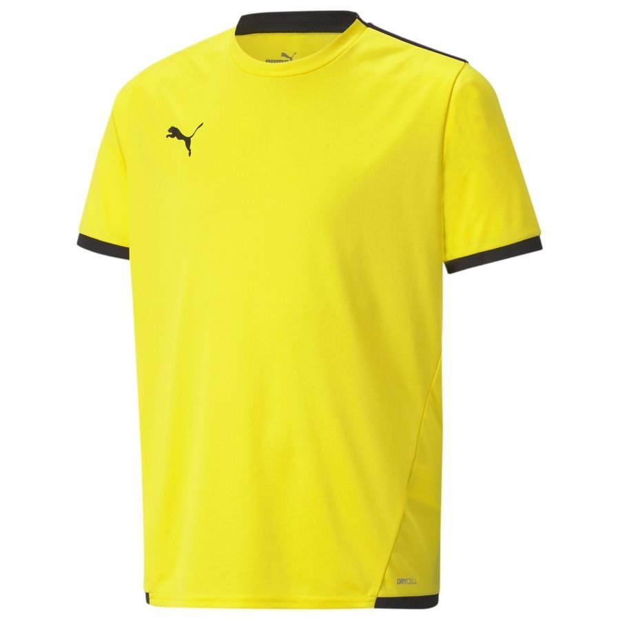 PUMA Maillot teamLIGA - Jaune/Noir Enfant