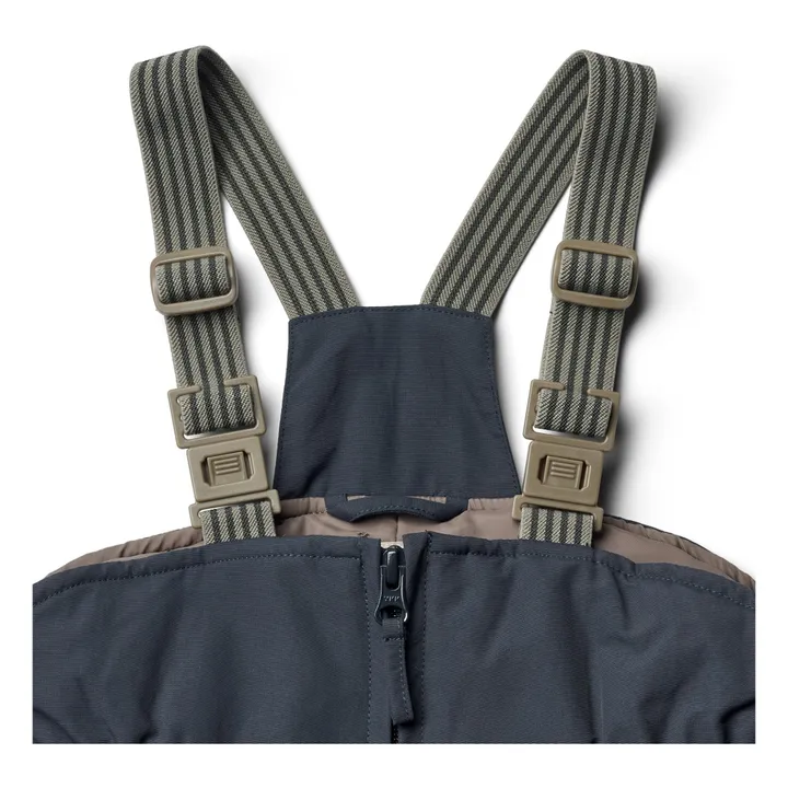 Wheat Pantalon de Ski Bretelles Matière Recyclée Sal Tech | Bleu marine