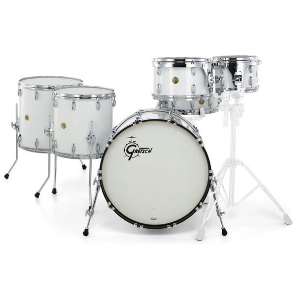 Gretsch US Custom Rock Set White Glass