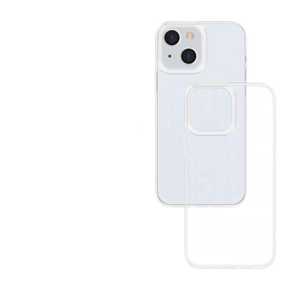 iPhone 13 Gummi Hülle Case Simple Series Ultra Thin 0.7 mm - Transparent