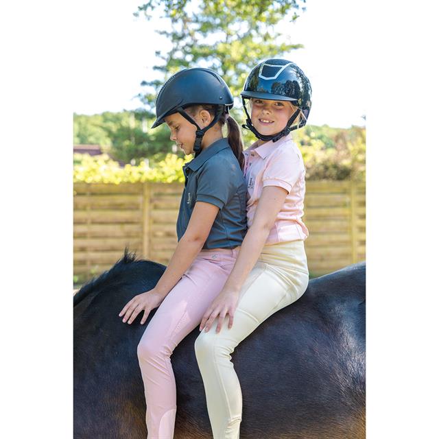 Paardrijlegging La Valencio LVValerie Kids Full Grip Lichtgeel