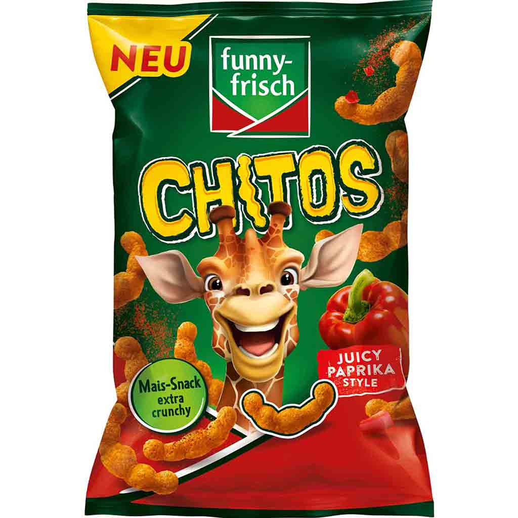 funny frisch Chitos Juicy Paprika Style 80g MHD:3.3.25