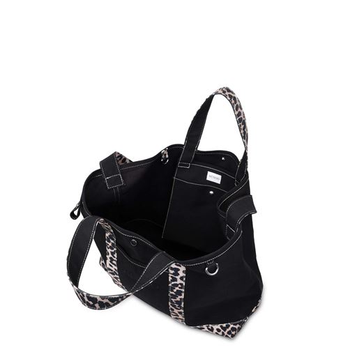 Núnoo Large Recycled Canvas Tote, Dots