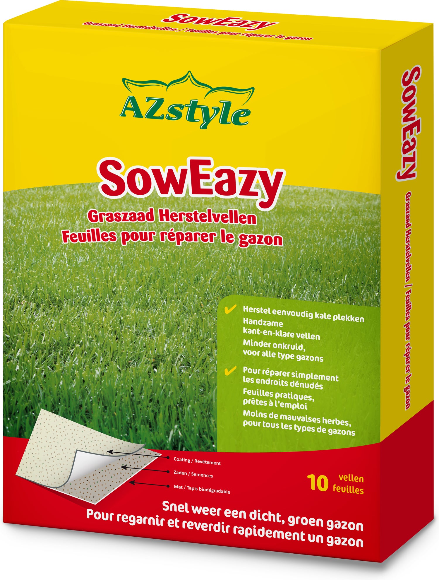 ECOstyle SowEazy graszaad herstelvellen 10 stuks