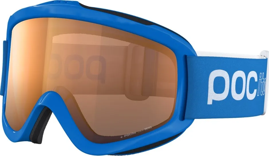 POC Pocito Iris Fluorescent Blue/partly Sunny Light Orange