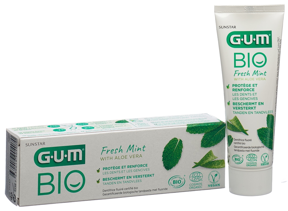 GUM Zahnpasta Paste Bio französisch Tb 75 ml