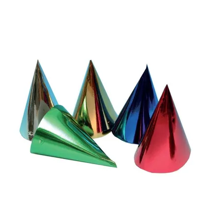 Goodmark Partyhüte metallic, 10 Stück