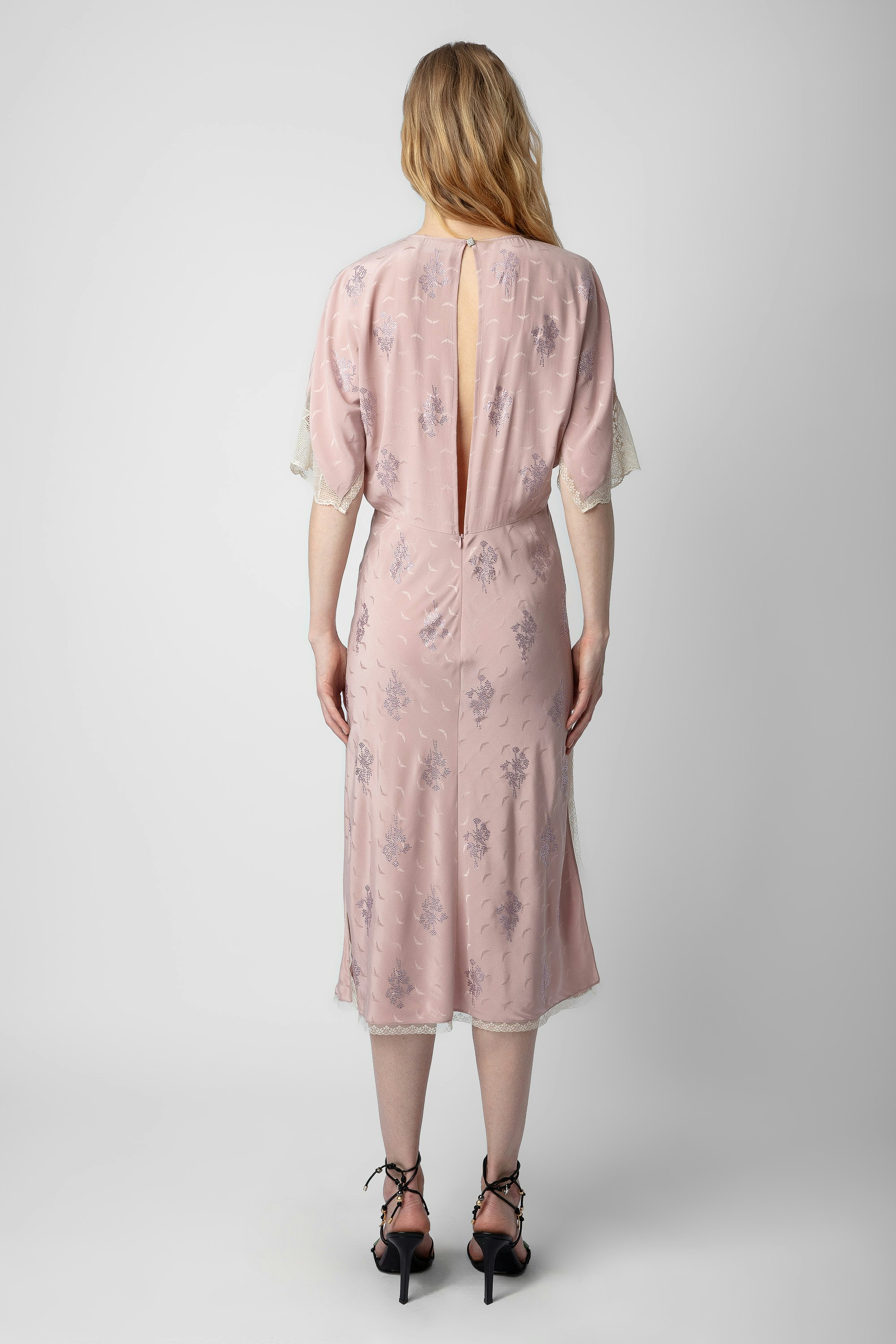 Robe Rey Soie Jacquard