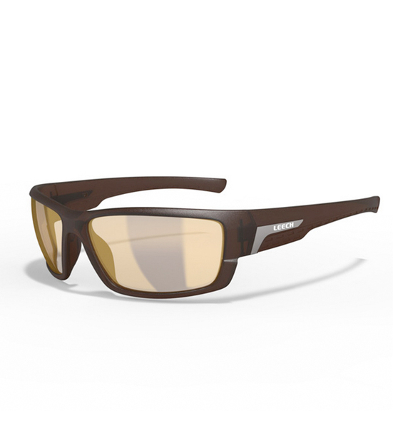 Leech H4X Day Chrome Copper - Premium  Lens met Meekleurende Glazen