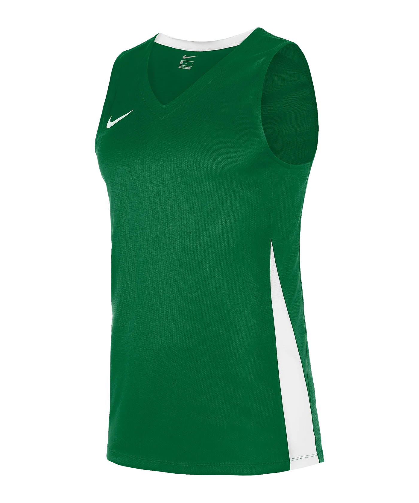 Nike Team Basketball Stock Trikot Grün Weiss F302