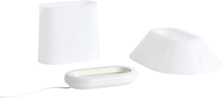 Hay Drome Table lamp-White opal Acrylic