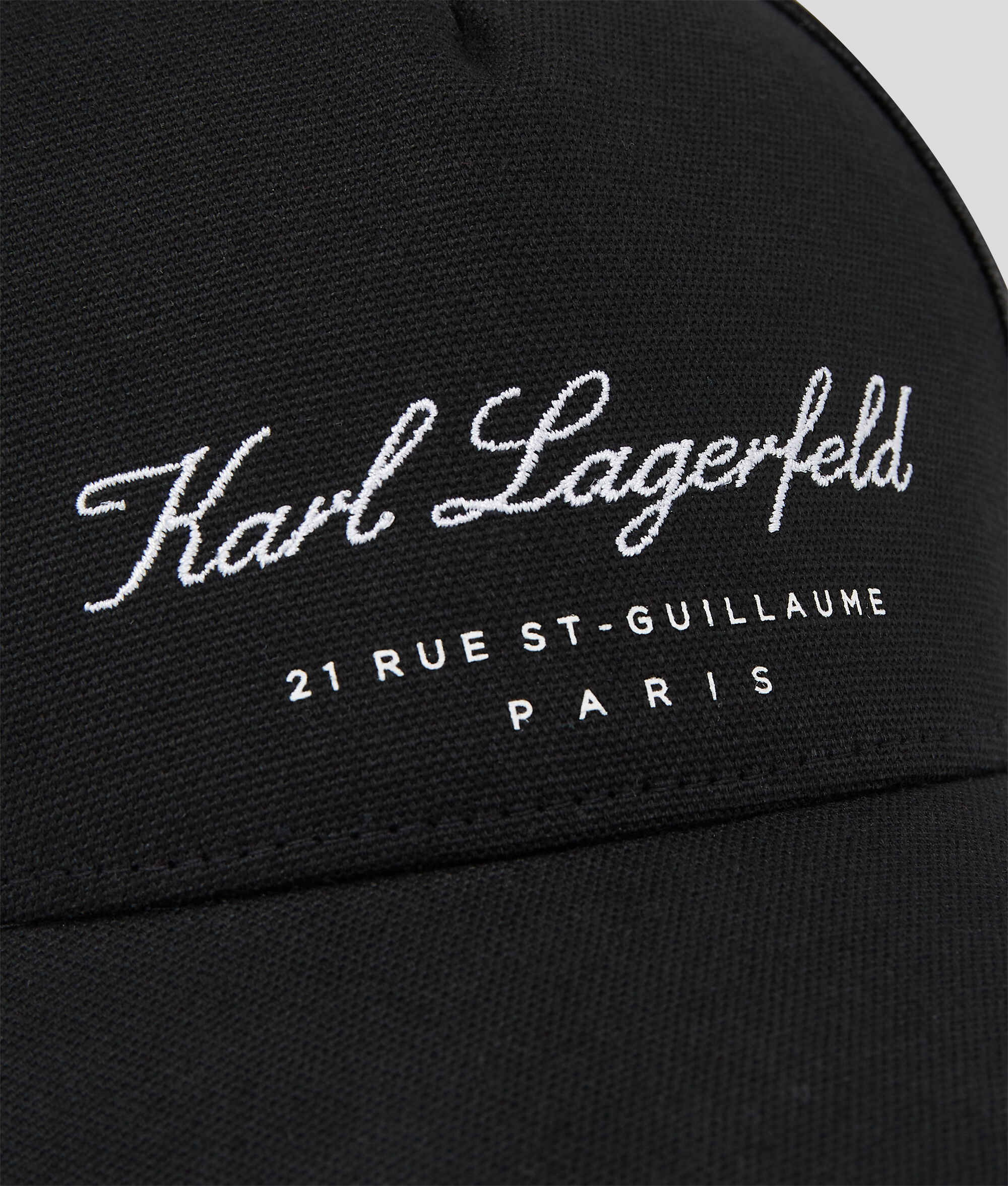 CASQUETTE EN TOILE HOTEL KARL