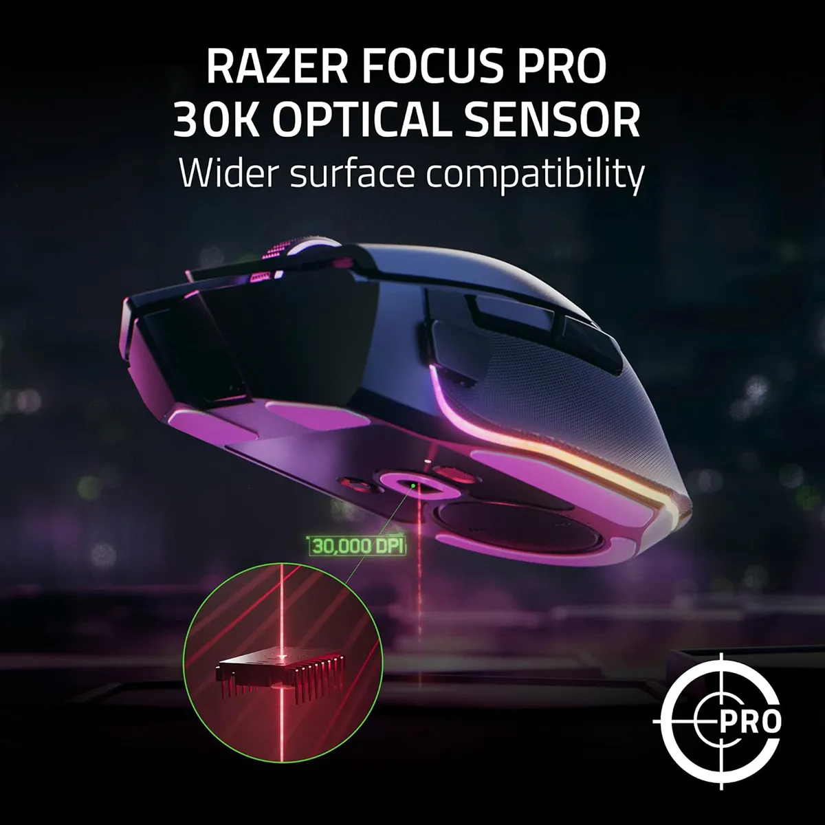 Razer Basilisk V3 Pro - Noir